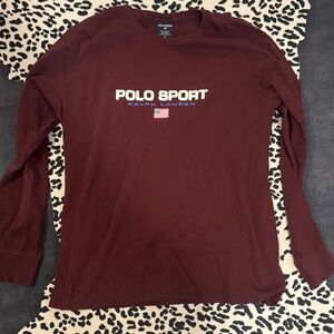 VINTAGE POLO RALPH LAUREN POLO SPORT LONG SLEEVE TEE